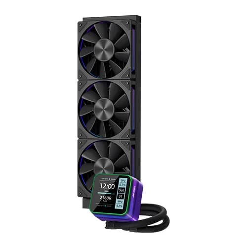 Ant Esports Glacius-360D ARGB CPU Liquid Cooler with LCD Display